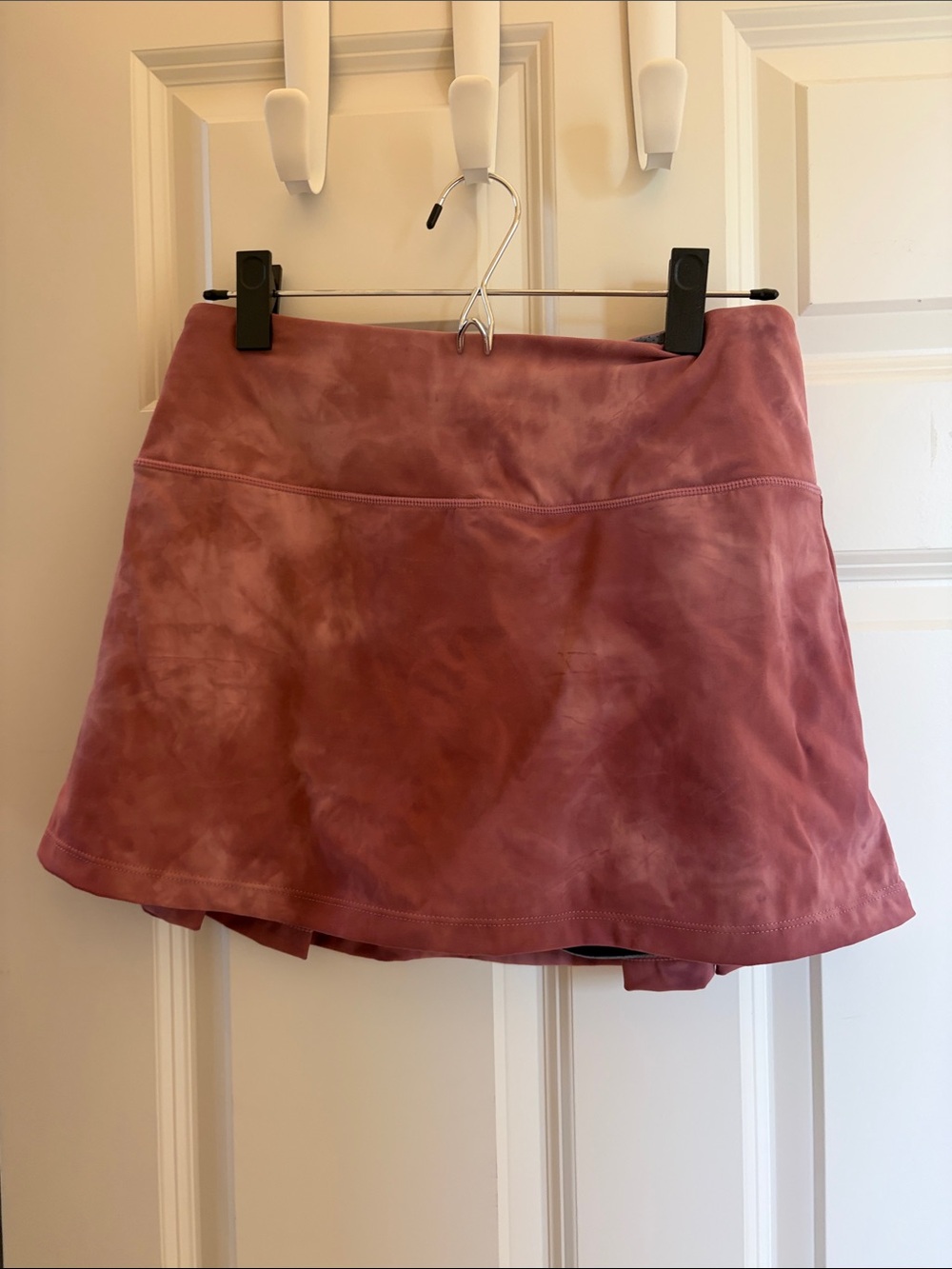 Baleaf Dusty Rose Tie-Dye Mini Skirt
